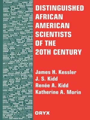 cover image of Distinguished African American Scientists of the 20th Century